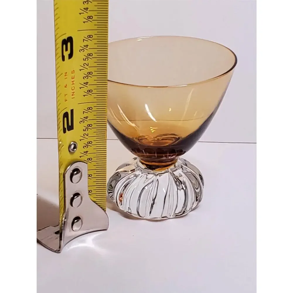 Amber Shot Glass
